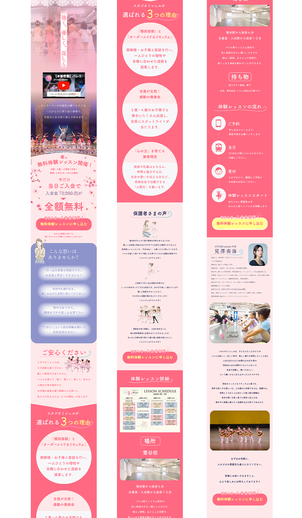 スタジオミシェル LP 中身
