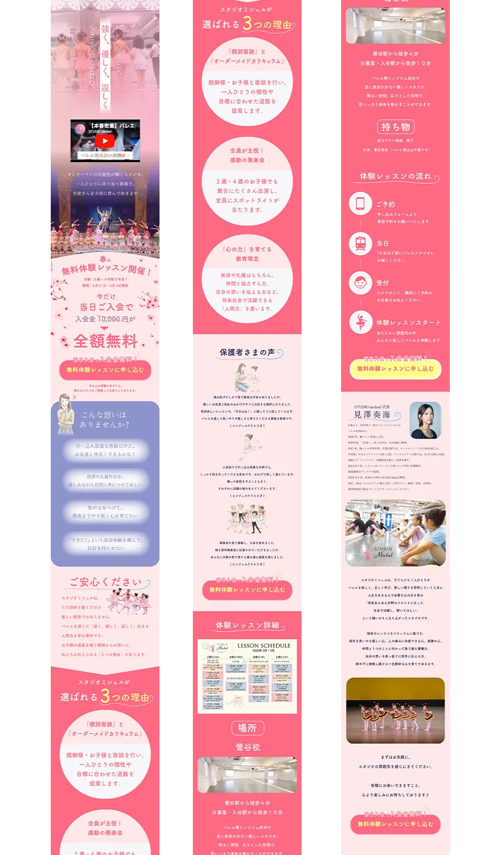 スタジオミシェル LP 中身